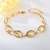 Picture of Zinc Alloy Swarovski Element Bracelet with Price