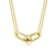 Picture of Good Small Gold Plated Pendant Necklace