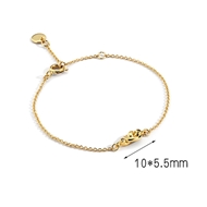 Picture of Pretty Cubic Zirconia Small Fashion Bracelet