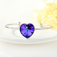 Picture of Fashion Swarovski Element Small Fashion Bangle