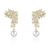 Picture of Recommended White Copper or Brass Dangle Earrings from Top Designer