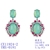 Picture of Distinctive Green Cubic Zirconia Dangle Earrings with Low MOQ