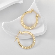 Picture of Filigree Small Delicate Small Hoop Earrings