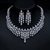 Picture of Low Price Platinum Plated Big 2 Piece Jewelry Set from Trust-worthy Supplier