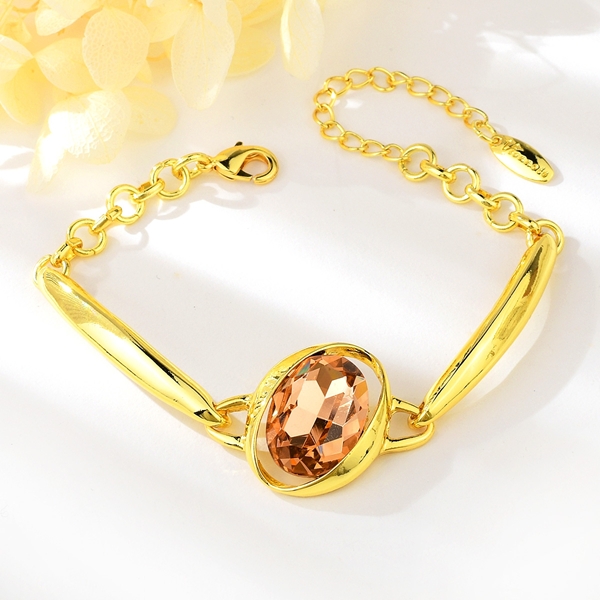 Picture of Impressive Orange Dubai Fashion Bracelet with Low MOQ