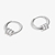 Picture of 999 Sterling Silver Small Stud Earrings in Exclusive Design