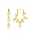 Picture of Reasonably Priced Gold Plated Artificial Pearl Small Hoop Earrings with Low Cost