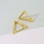 Picture of Stylish Geometric Medium Huggie Earrings