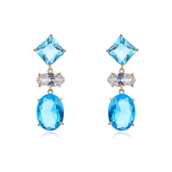 Picture of Luxury Big Dangle Earrings with 3~7 Day Delivery