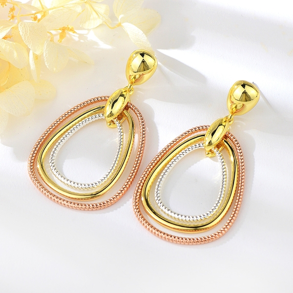 Picture of Big Dubai Dangle Earrings with Fast Shipping