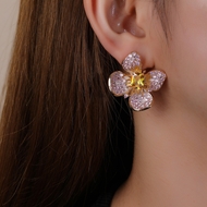 Picture of Stylish Big Luxury Big Stud Earrings