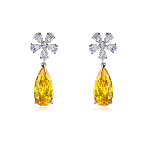 Picture of Luxury Big Dangle Earrings with Speedy Delivery