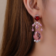 Picture of Amazing Big Luxury Dangle Earrings