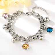 Picture of Luxury Artificial Crystal Fashion Bracelet at Unbeatable Price