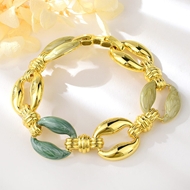 Picture of Low Cost Zinc Alloy Big Fashion Bracelet with Low Cost