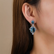 Picture of Luxury Cubic Zirconia Dangle Earrings from Top Designer