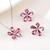 Picture of Fashion Swarovski Element Platinum Plated 2 Piece Jewelry Set