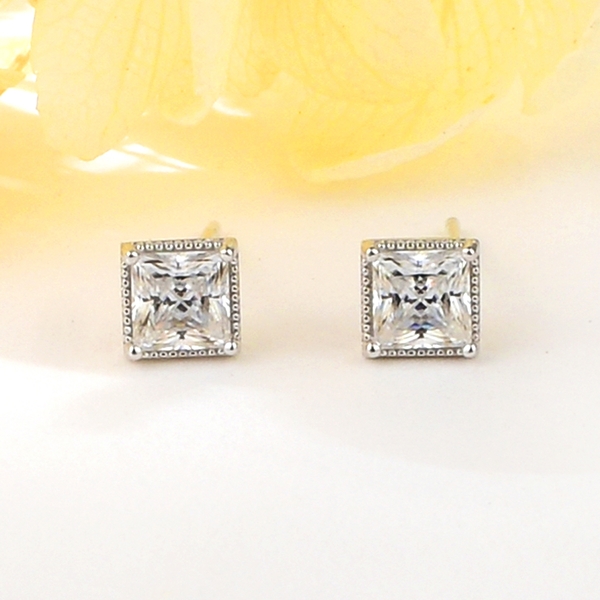 Picture of Luxury Platinum Plated Dangle Earrings at Unbeatable Price