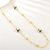 Picture of Zinc Alloy Green Fashion Sweater Necklace at Super Low Price