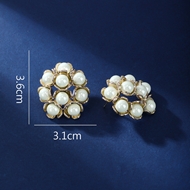 Picture of Luxury Artificial Pearl Dangle Earrings with Worldwide Shipping