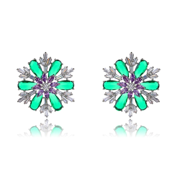 Picture of Best Selling Party Green Dangle Earrings from Trust-worthy Supplier