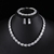 Picture of Good Cubic Zirconia Geometric 3 Piece Jewelry Set