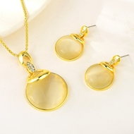 Picture of Gold Plated Casual Necklace and Earring Set with Unbeatable Quality