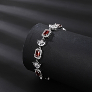 Picture of Luxury Flowers & Plants Fashion Bracelet in Flattering Style